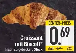 E-Center Croissant mit Biscoff* Angebot