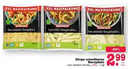 Scheck-in-Center Bürger schwäbische Eierspätzle Angebot