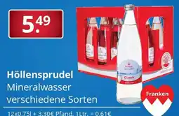 Sagasser Höllensprudel Mineralwasser Classic Angebot