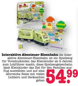 Scheck-in-Center Interaktive Abenteuer-Eisenbahn Angebot