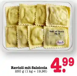 Scheck-in-Center Ravioli mit Salsiccia Angebot