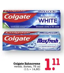 Scheck-in-Center Colgate Zahncreme Angebot