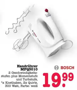 Scheck-in-Center Handrührer Bosch Angebot
