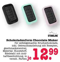 Scheck-in-Center Schokoladenform Chocolate Maker STONELINE Angebot
