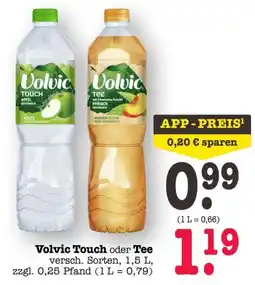 Scheck-in-Center Volvic Touch oder Tee Angebot