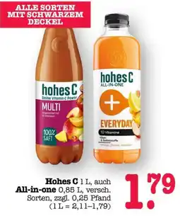 Scheck-in-Center Hohes C Angebot