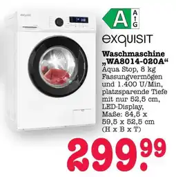 Scheck-in-Center exquisit Waschmaschine Angebot