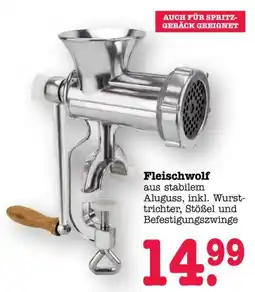 Scheck-in-Center Fleischwolf Angebot