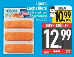 E-Center Costa Lachsfilets Angebot