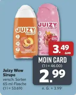 Combi Juicy Wow Sirupe Angebot
