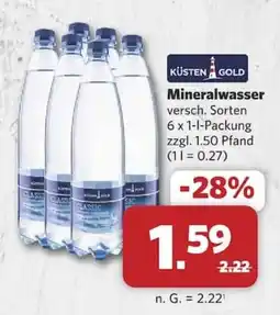 Combi KÜSTEN GOLD Mineralwasser Classic Angebot