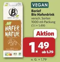Combi Berief Bio Haferdrink Angebot
