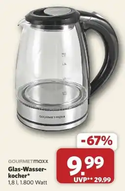 Combi GOURMETmaxx Glas-Wasserkocher Angebot