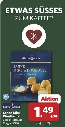 Combi KÜSTEN GOLD Sahne Mini Windbeutel Angebot