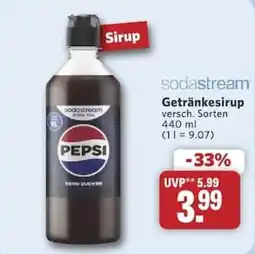 Combi sodastream Getränkesirup Pepsi Angebot