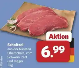 Combi Schnitzel aus der feinsten Oberschale, vom Schwein, zart und mager Angebot