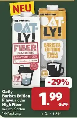 Combi Oatly Barista Edition High Fiber Angebot