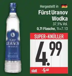 E-Center Fürst Uranov Wodka Angebot