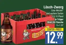 E-Center Lösch-Zwerg Cola-Weizen Angebot