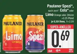E-Center Paulaner Spezi Angebot