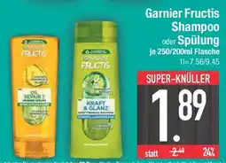E-Center Garnier Fructis Shampoo oder Spülung Angebot