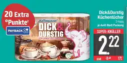 E-Center Dick&Durstig Küchentücher Angebot