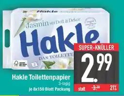 E-Center Hakle Toilettenpapier Angebot
