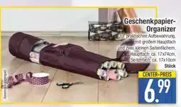 E-Center Geschenkpapier-Organizer Angebot
