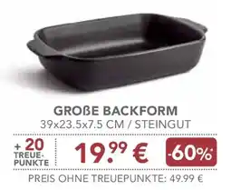 E-Center GROßE BACKFORM Angebot