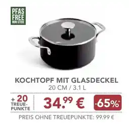 E-Center Kochtopf mit Glasdeckel Angebot