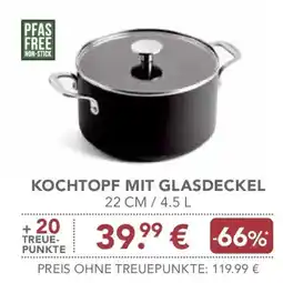 E-Center Kochtopf mit glasdeckel Angebot