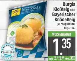E-Center Burgis Kloßteig Angebot