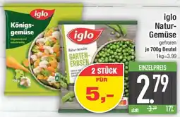 E-Center iglo Natur-Gemüse Angebot