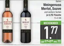 E-Center Weingenuss Merlot, Soave und weitere Sorten Angebot