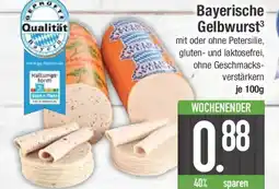 E-Center Bayerische Gelbwurst Angebot