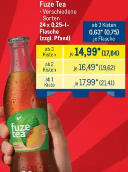 METRO Fuze Tea Angebot