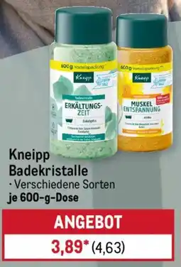 METRO Kneipp Badekristalle Angebot