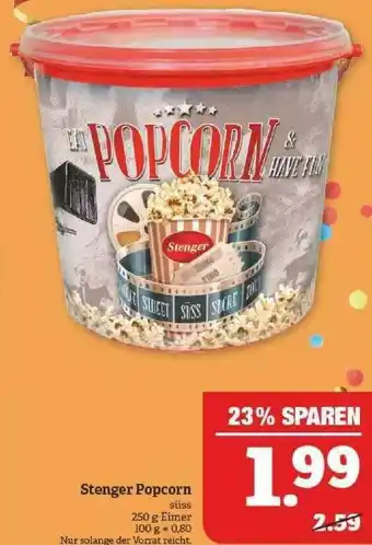 Marktkauf Stenger Popcorn Angebot