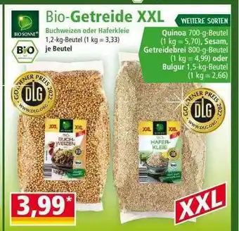 Norma Bio-getreicde Xxl Buchweizen Oder Haferkleie Angebot