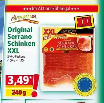 Norma Original Serrano Schinken Xxl Angebot