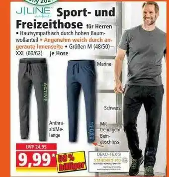 Norma J Line Sport- Und Freizeithose Angebot