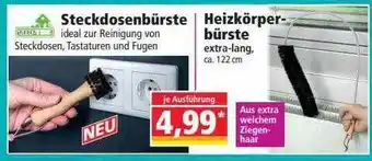 Norma Steckdosenbürste Heizkörper-bürste Angebot