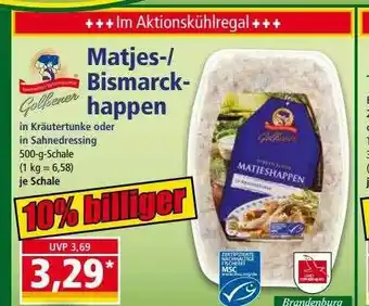 Norma Matjes- Bismarck- Happen Angebot