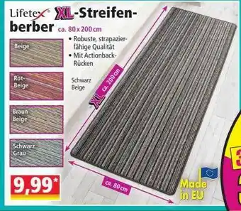 Norma Lifetex Xl-streifen-berber Angebot