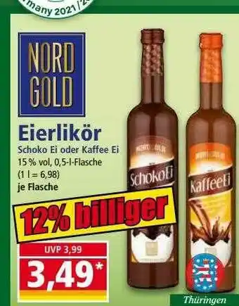 Norma Eierlikör Nord Gold Angebot