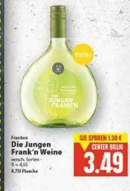 E-Center Die Jungen Frank'n Weine Angebot