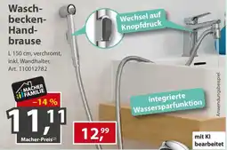 Sonderpreis Baumarkt Waschbecken-Handbrause Angebot