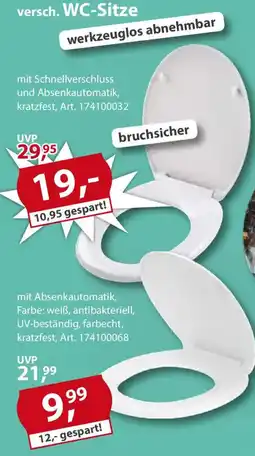 Sonderpreis Baumarkt WC-Sitze Angebot