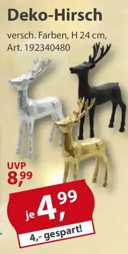 Sonderpreis Baumarkt Deko-Hirsch Angebot