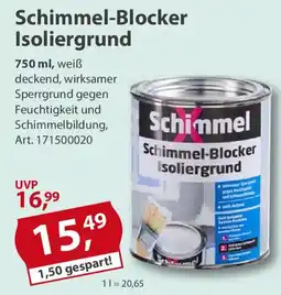 Sonderpreis Baumarkt Schimmel-Blocker Isoliergrund Angebot